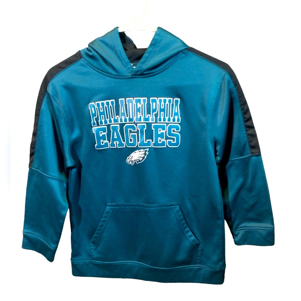 Kids green Eagles hoodie